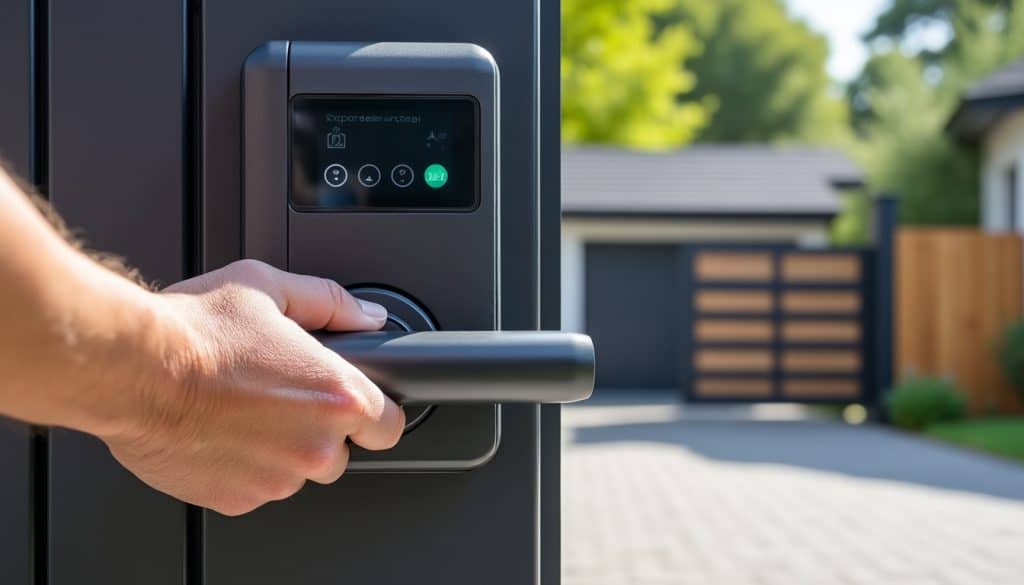 Comment ouvrir portail electrique manuellement ?