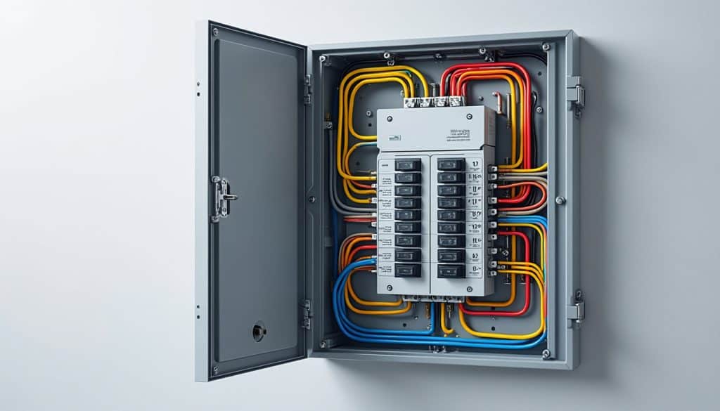 Schéma tableau électrique triphasé maison individuelle pdf