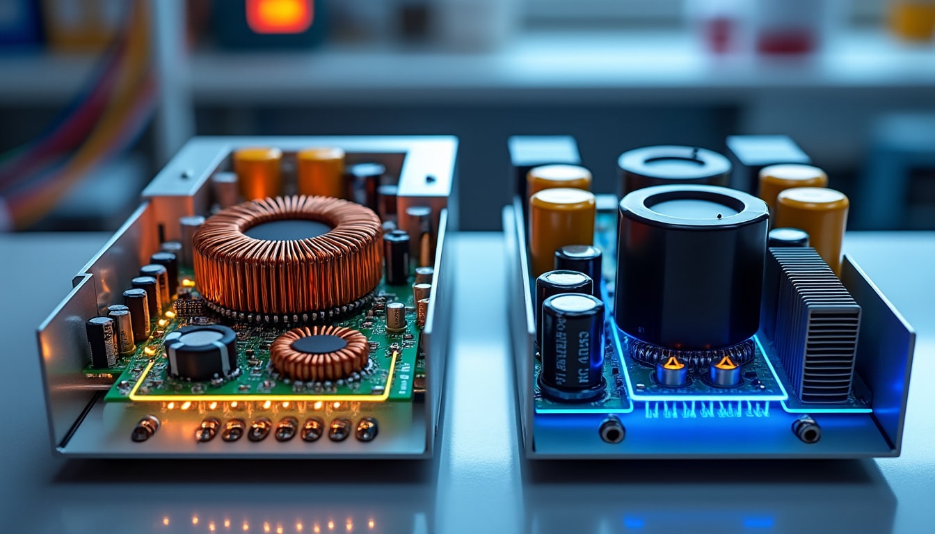 Alimentation à découpage ou linéaire : ce qui change au bruit