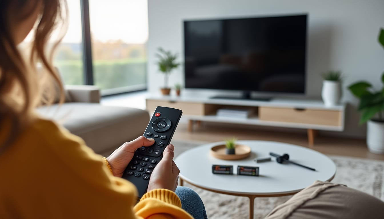 Comment réinitialiser une télécommande tv ?