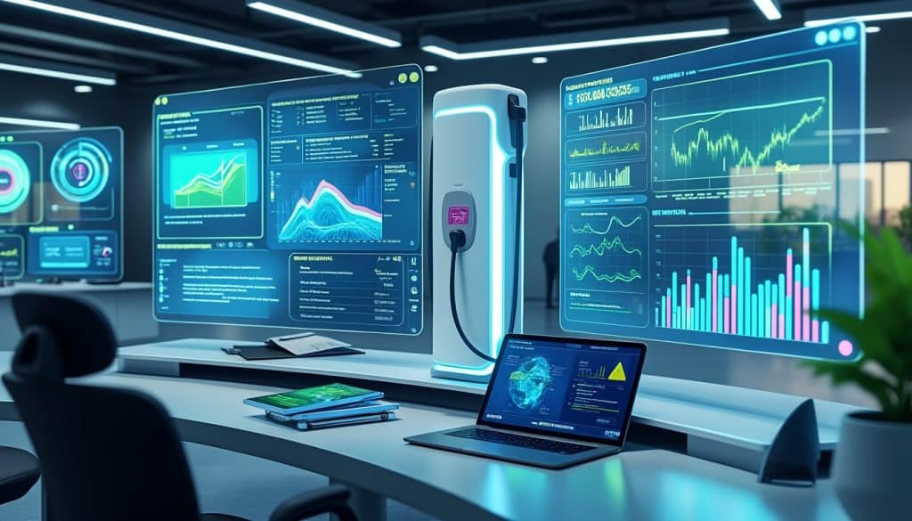 Logiciel supervision borne de recharge : fonctions et budget