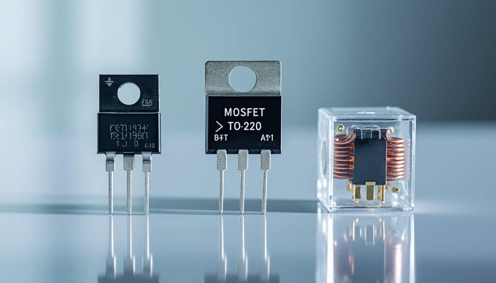 Transistor, MOSFET ou relais : lequel pour commander quoi